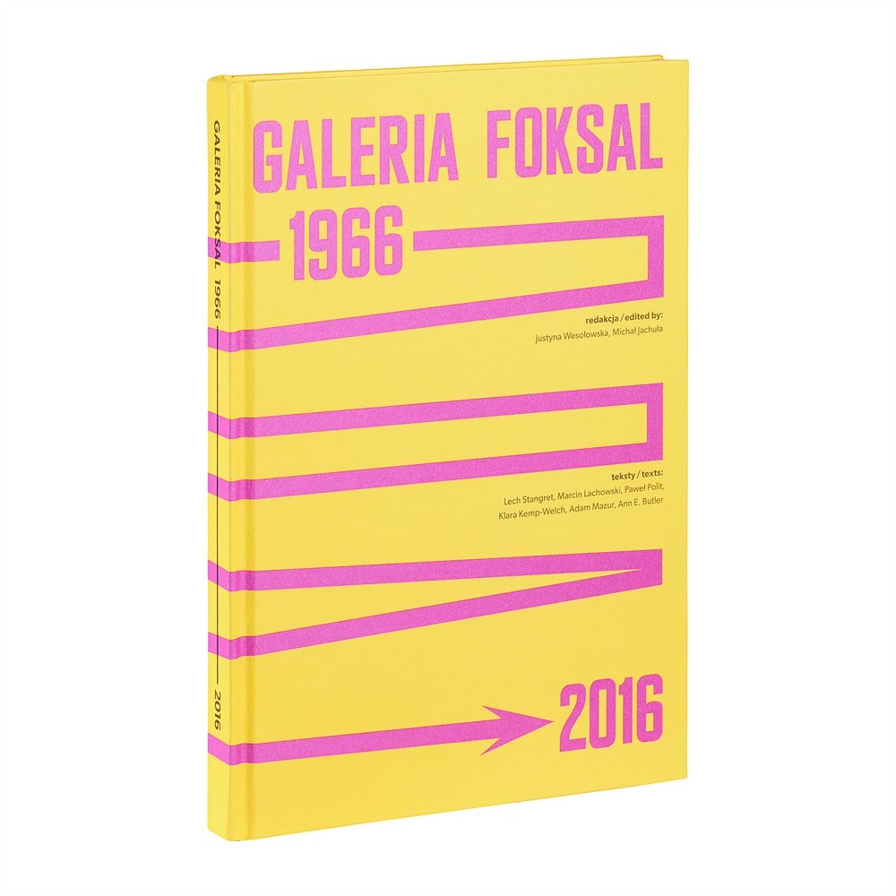 okładka książki - Galeria Foksal. 1966-2016