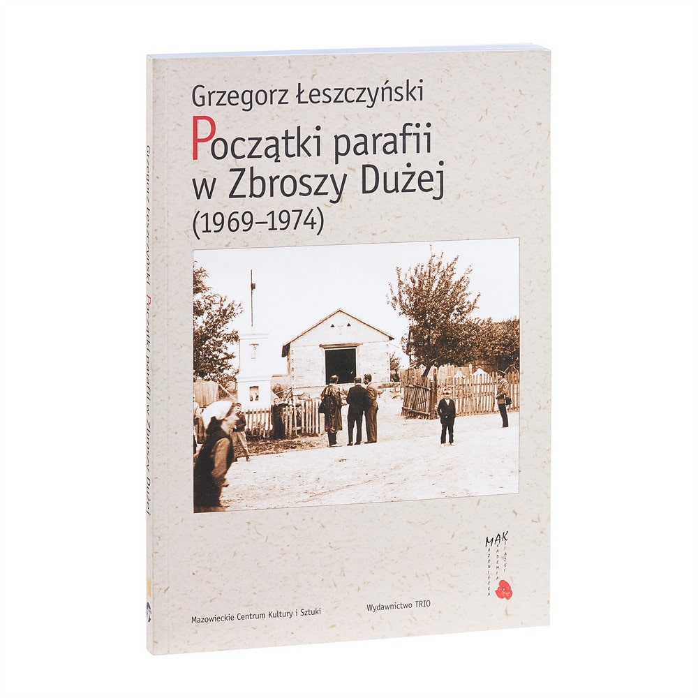 okładka książki - Początki parafii w Zbroszy Dużej