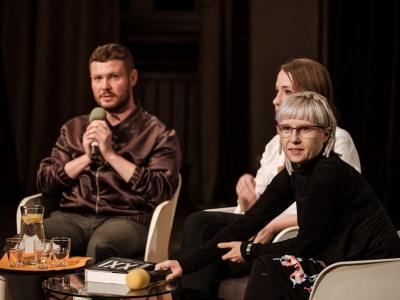 Fotorelacja: 5 LISTOPADA Czytanie performatywne II, Wykład profesora Mmaa S. Themerson, reż. Michał Telega, Nowe Formy Teatru