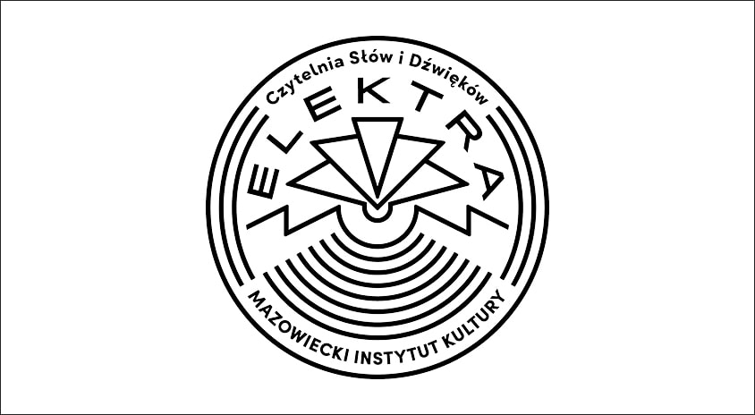 Logo czytelni słów i dźwięków elektra