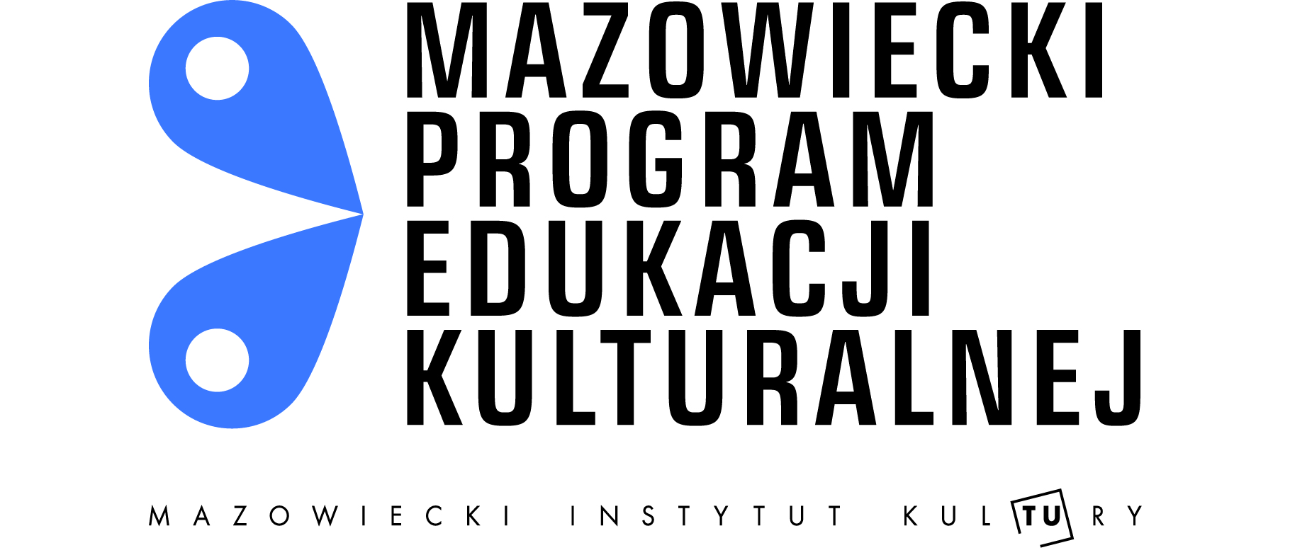 plansza z napisem mazowiecki program edukacji kulturalne