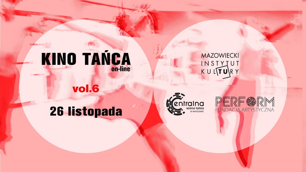 barwna plansza z napisem kino tanca