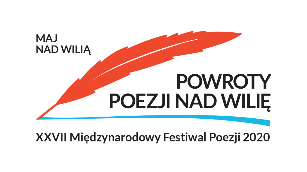 plansza z napisem powroty poezji nad wilię