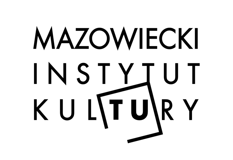 grafika: logotyp mik w postaci napisu Mazowiecki Instytut Kultury