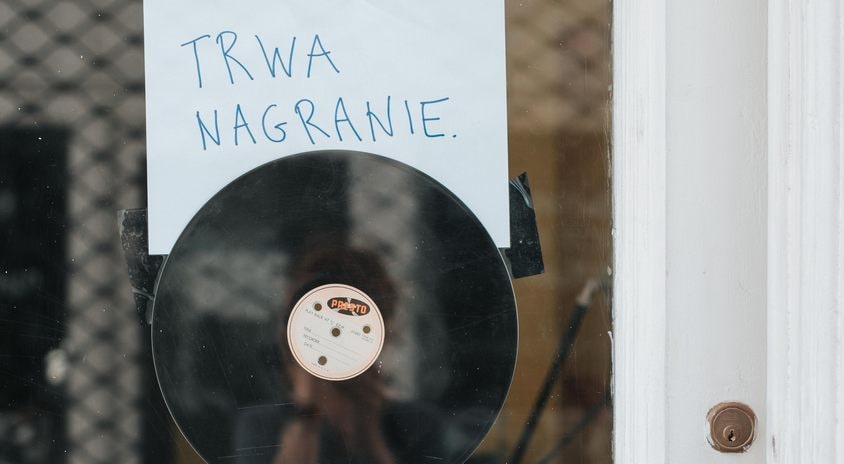 Punkt nagrań indywidualnych płyt winylowych Festiwal PERSONA 2022 | 11.06.2022 r.