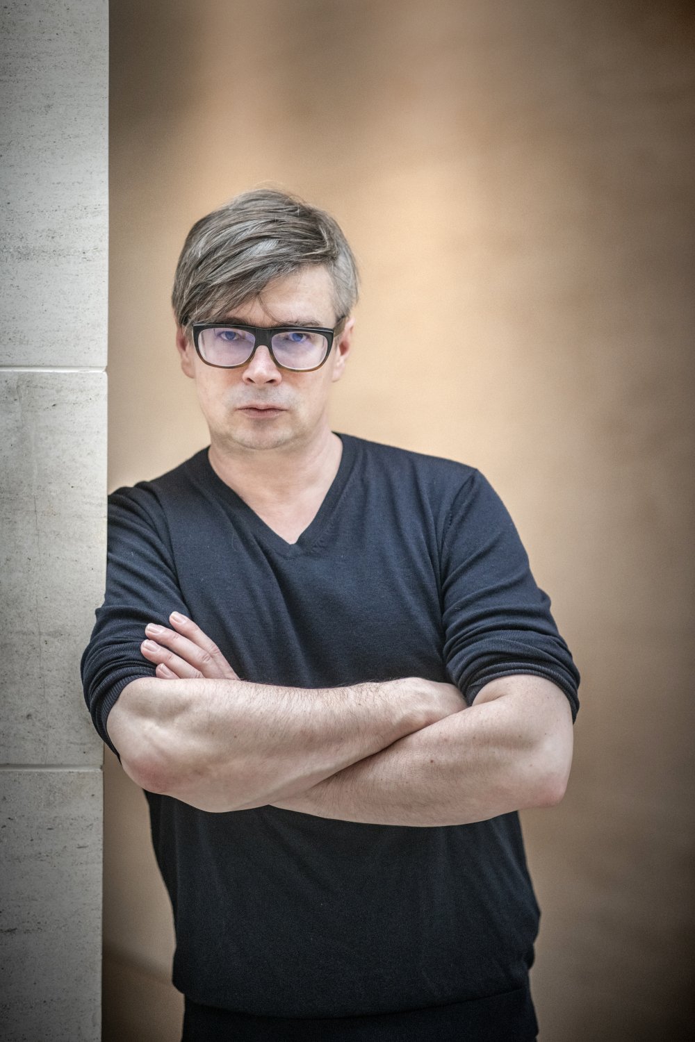 Zdjęcie portretowe Jaroslava Rudiš autorstwa Petera Von Felbert