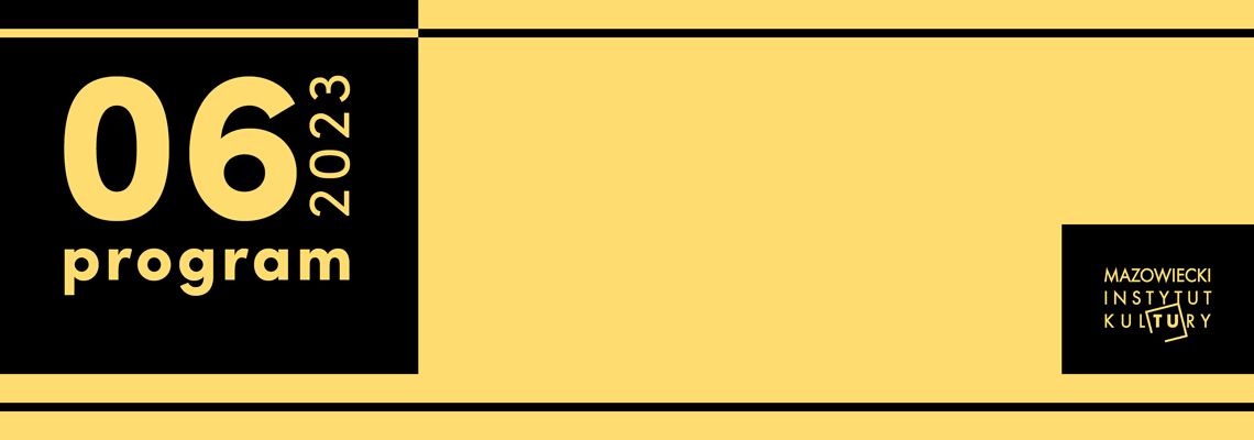 grafika - na żółtym tle cyfry 06