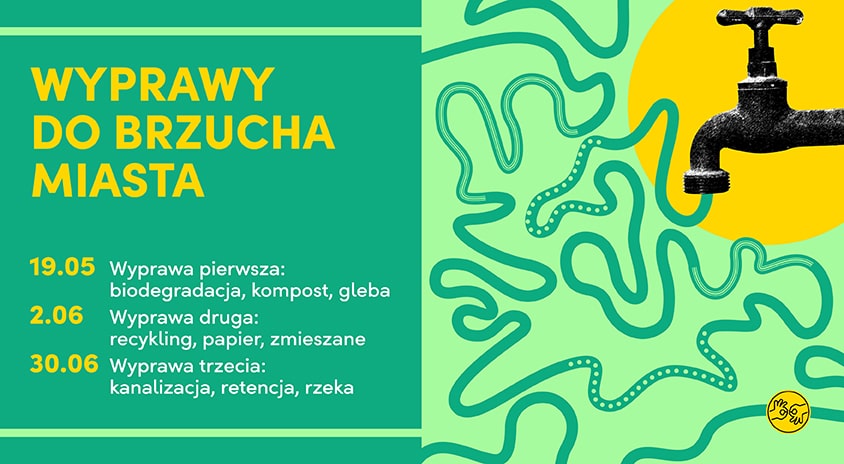 30 czerwca, Warszawa | Wyprawy do brzucha miasta: nr 3 – kanalizacja, retencja, rzeka. Co to ma wspólnego z kulturą?