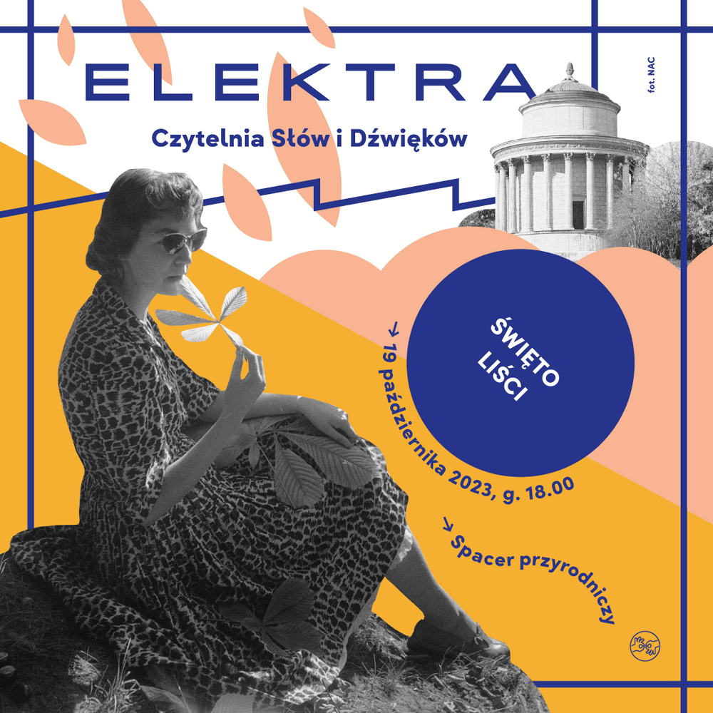 grafika czarno białe zdjęcie kobiety z liściem