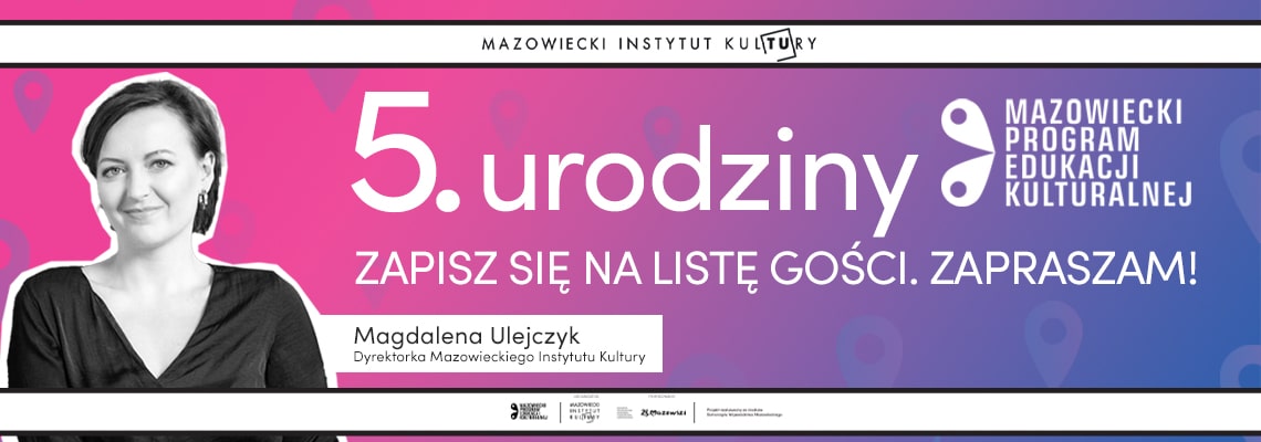 grafika na fioletowym tle czarno białe zdjęcie portretowe magdaleny ulejczyk