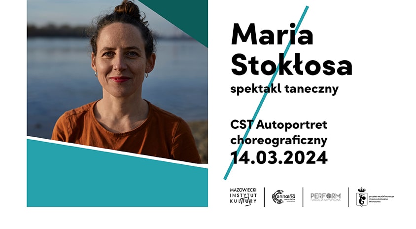 grafika z fotografią marii stokłosy na wprost
