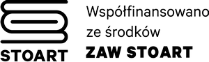 współfinansowano ze środków zaw stoart grafika abstrakcyjny czarny znak graficzny czarny na biały tle