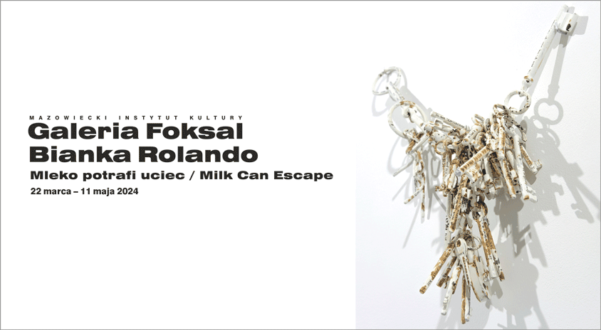 Do 11 maja | Bianka Rolando „Mleko potrafi uciec / Milk Can Escape” – Galeria Foksal