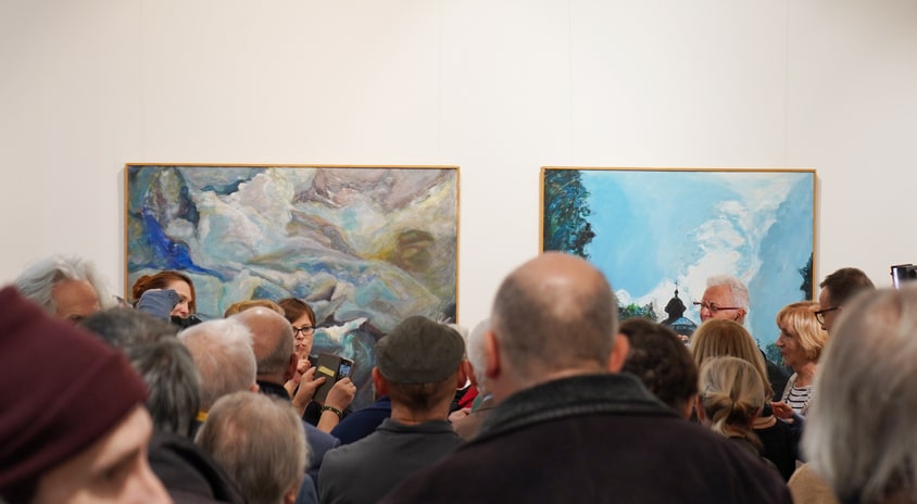 Otwarcie wystawy Włodzimierza Dawidowicza „Przestrzenie malarskie”, Galeria Test | 21.02.2024 r.