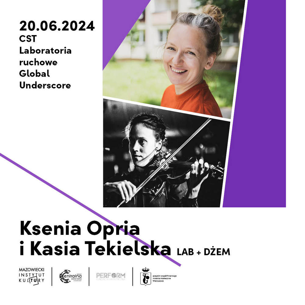 grafika kolaż fotografii portretowych dwóch kobiet