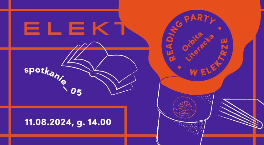 grafika informacyjna na granatowym tle rysunek parującego kubka