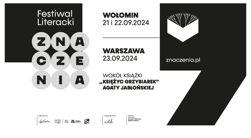 grafika informacyjna na białym tle czarne litery