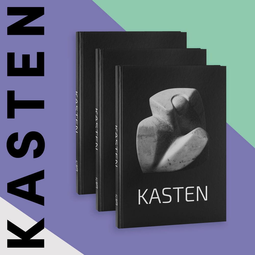 grafika informacyjna fotografia okładki albumu andrzeja kastena