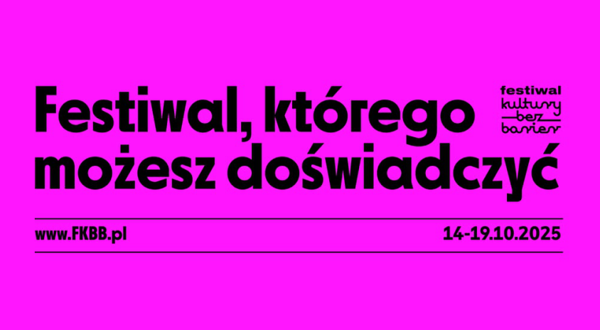 14-19 października | 13. Festiwal Kultury Bez Barier