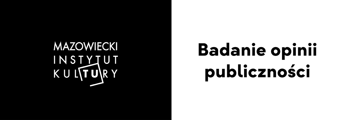 Infografika informująca o badaniu opinii publiczności